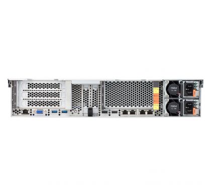 LENOVO System x x3650 M5 8871D2M 2U Rack-mountable Server - 1 x Intel Xeon E5-2630 v4 Deca-core (10 Core) 2.20 GHz RearMaximum