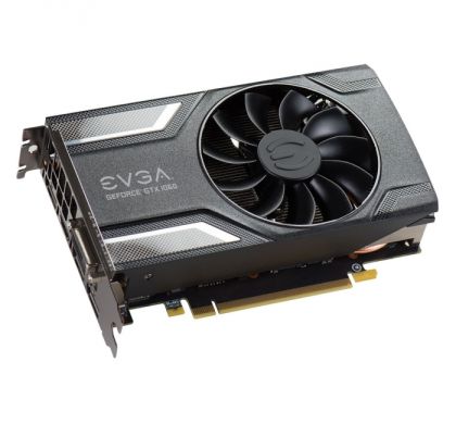 EVGA GeForce GTX 1060 Graphic Card - 1.61 GHz Core - 1.84 GHz Boost Clock - 6 GB GDDR5 - PCI Express 3.0 x16 - Dual Slot Space Required