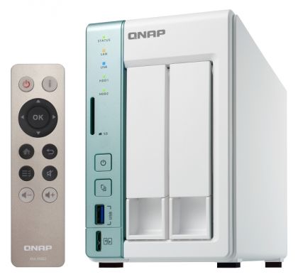 QNAP Turbo NAS TS-251A 2 x Total Bays SAN/NAS Server - Desktop