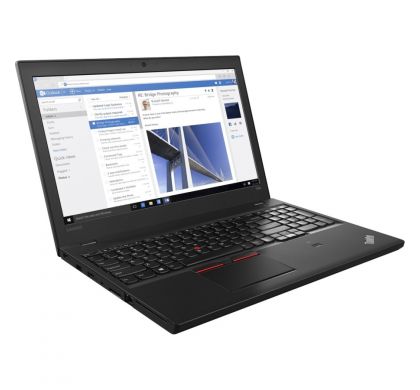 LENOVO ThinkPad T560 20FH002UAU 39.6 cm (15.6") (In-plane Switching (IPS) Technology) Ultrabook - Intel Core i7 (6th Gen) i7-6600U Dual-core (2 Core) 2.60 GHz - Black