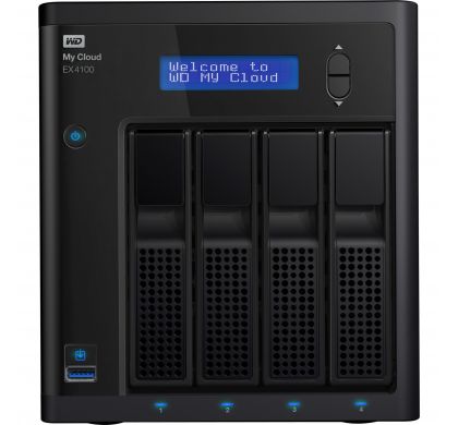 WESTERN DIGITAL My Cloud EX4 EX4100 4 x Total Bays NAS Server - External