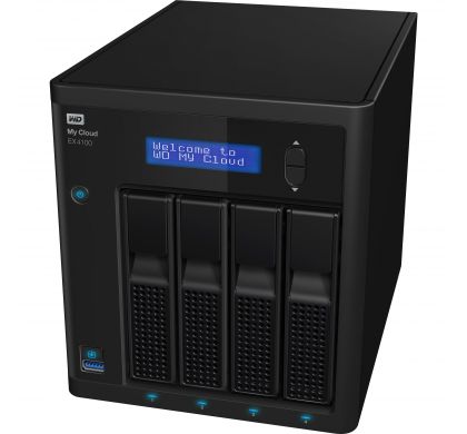 WESTERN DIGITAL My Cloud EX4 EX4100 4 x Total Bays NAS Server - External TopMaximum