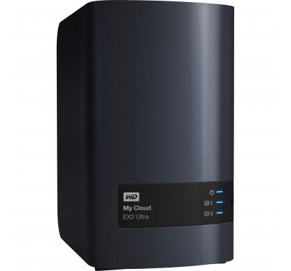 WESTERN DIGITAL My Cloud EX2 Ultra BVBZ0080JCH 2 x Total Bays NAS Server - Desktop RightMaximum