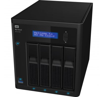 WESTERN DIGITAL My Cloud EX4100 4 x Total Bays NAS Server - Desktop TopMaximum