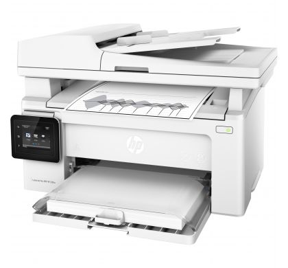 HP LaserJet Pro M130fw Laser Multifunction Printer - Monochrome - Plain Paper Print - Desktop LeftMaximum