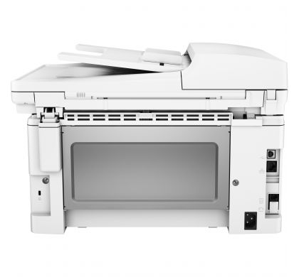 HP LaserJet Pro M130fw Laser Multifunction Printer - Monochrome - Plain Paper Print - Desktop RearMaximum