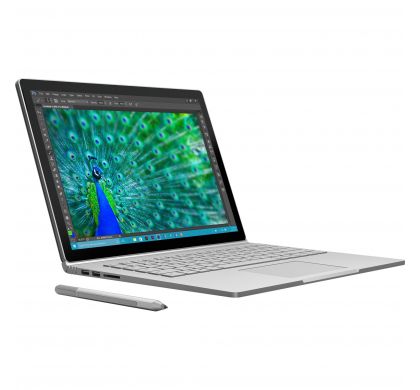MICROSOFT Surface Book 34.3 cm (13.5") 3:2 2 in 1 Notebook - 3000 x 2000 - PixelSense - Intel Core i5 - 8 GB - 128 GB SSD - Windows 10 Pro - Hybrid - Silver