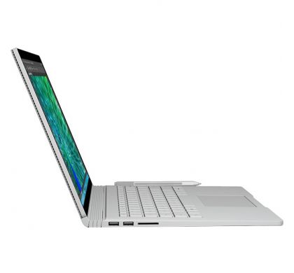 MICROSOFT Surface Book 34.3 cm (13.5") 3:2 2 in 1 Notebook - 3000 x 2000 - PixelSense - Intel Core i5 - 8 GB - 256 GB SSD - Windows 10 Pro - Hybrid - Silver RightMaximum