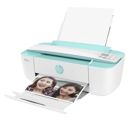 HP Deskjet 3721 Inkjet Multifunction Printer - Colour - Plain Paper Print - Desktop LeftMaximum