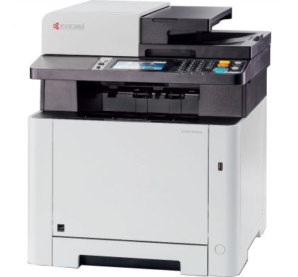 KYOCERA Ecosys M5526cdn Laser Multifunction Printer - Colour - Plain Paper Print - Desktop LeftMaximum