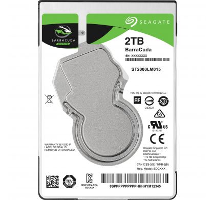 SEAGATE Barracuda ST2000LM015 2 TB 2.5" Internal Hard Drive