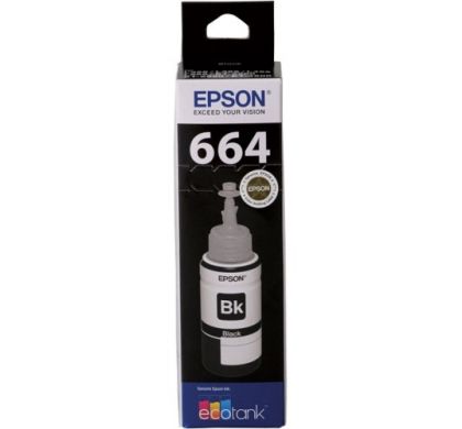 EPSON T664 Ink Refill Kit - Black - Inkjet