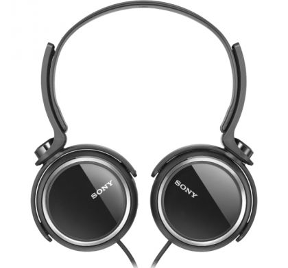 SONY MDR-XB250 Wired Stereo Headphone - Over-the-head - Supra-aural - Black RearMaximum