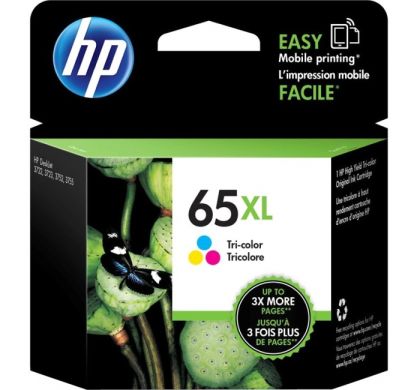 HP 65XL Original Ink Cartridge - Tri-colour