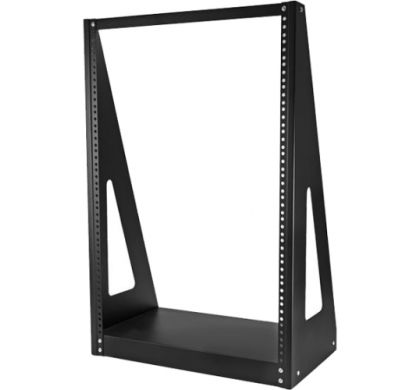 STARTECH .com 16U 482.60 mm Wide Floor Standing, Tabletop Rack Frame for Server, Patch Panel, LAN Switch, A/V Equipment