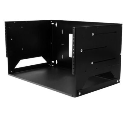 STARTECH .com 4U 452.12 mm Wide x 457.20 mm Deep Rack Frame for Server, LAN Switch, Patch Panel, A/V Equipment - Black