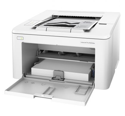 HP LaserJet Pro M203dw Laser Printer - Monochrome - 1200 x 1200 dpi Print - Plain Paper Print - Desktop LeftMaximum