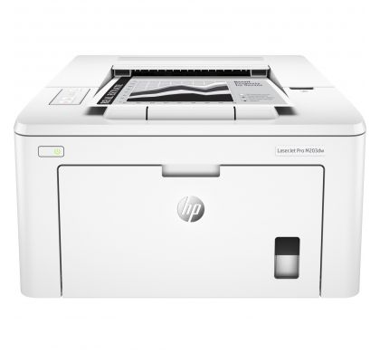 HP LaserJet Pro M203dw Laser Printer - Monochrome - 1200 x 1200 dpi Print - Plain Paper Print - Desktop FrontMaximum