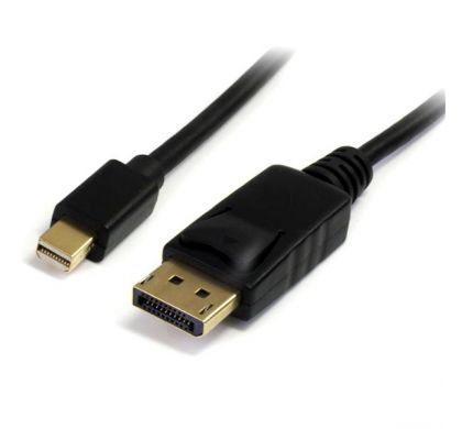STARTECH .com DisplayPort/Mini DisplayPort A/V Cable for Audio/Video Device, Notebook, TV, Monitor, Projector - 1.83 m - 1 Pack