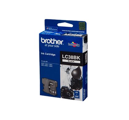 BROTHER LC38BK Ink Cartridge - Black