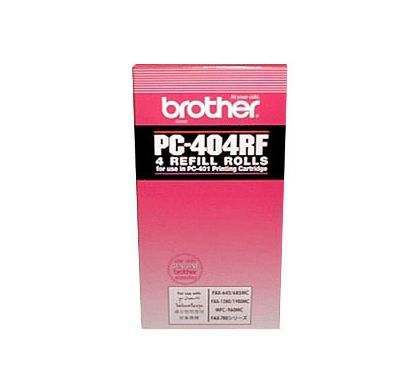 BROTHER PC-404RF Ribbon - Black