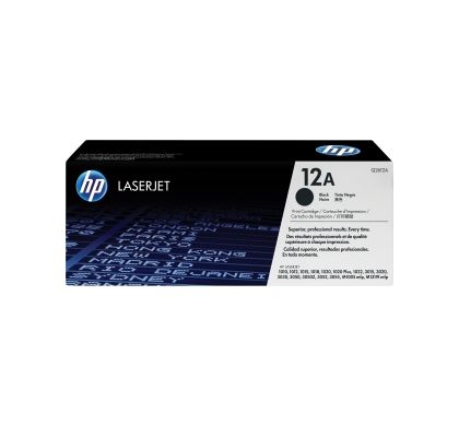 HP 12A Toner Cartridge - Black