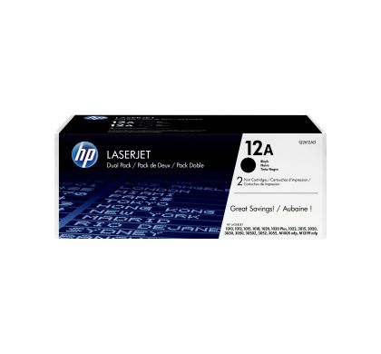 HP 12D Toner Cartridge - Black