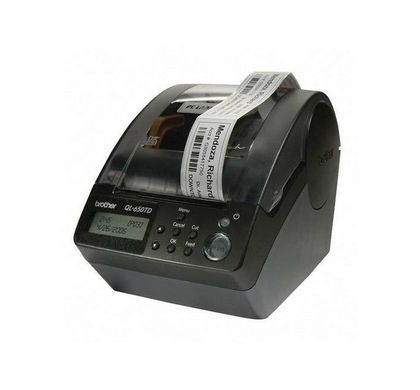 Brother P-touch QL-650TD Direct Thermal/Thermal Transfer Printer - Monochrome - Label Print