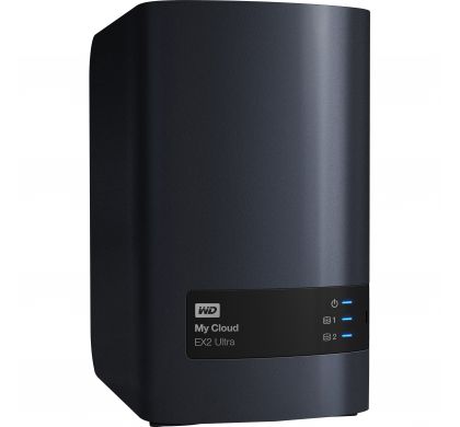 WESTERN DIGITAL My Cloud EX2 Ultra BVBZ0160JCH 2 x Total Bays NAS Server - Desktop RightMaximum