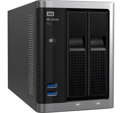 WESTERN DIGITAL My Book BDTB0160JSL DAS Array - 2 x HDD Supported - 16 TB Supported HDD Capacity - 16 TB Installed HDD Capacity