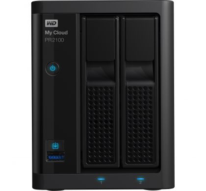 WESTERN DIGITAL My Cloud PR2100 2 x Total Bays NAS Server - Desktop