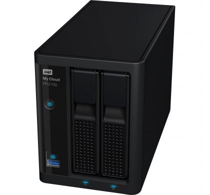 WESTERN DIGITAL My Cloud PR2100 2 x Total Bays NAS Server - Desktop TopMaximum