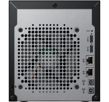 WESTERN DIGITAL My Cloud PR4100 4 x Total Bays NAS Server - Desktop RearMaximum