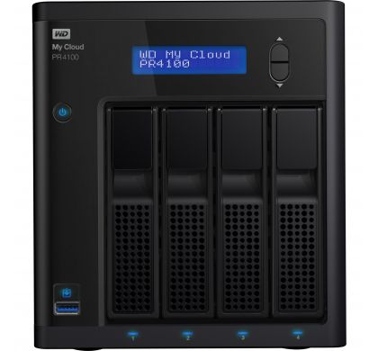 WESTERN DIGITAL My Cloud PR4100 4 x Total Bays NAS Server - Desktop