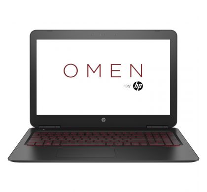 HP Omen 15-ax000 15-ax007tx 39.6 cm (15.6") LCD 16:9 Notebook - 1920 x 1080 - Intel Core i7 (6th Gen) i7-6700HQ Quad-core (4 Core) 2.60 GHz - 8 GB DDR4 SDRAM - 1 TB HDD - 128 GB SSD - Windows 10 - Black
