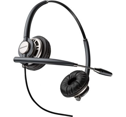 PLANTRONICS EncorePro HW720D Wired Stereo Headset - Over-the-head - Supra-aural BottomMaximum