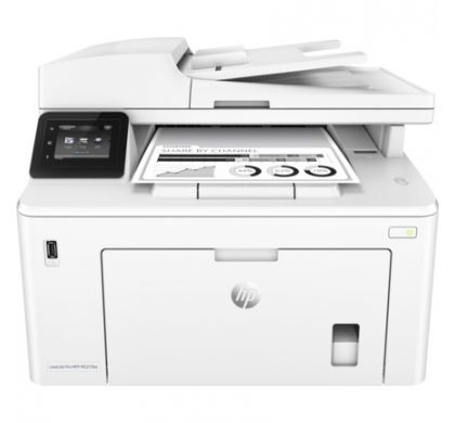 HP LaserJet Pro M227fdw Laser Multifunction Printer - Monochrome - Plain Paper Print - Desktop FrontMaximum