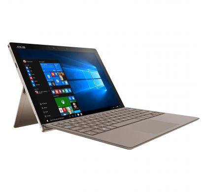 ASUS Transformer 3 Pro T303UA-GN041R 32 cm (12.6") LCD 16:9 2 in 1 Notebook - 2880 x 1620 Touchscreen - Tru2Life, TruVivid Technology - Intel Core i5 (6th Gen) i5-6200U Dual-core (2 Core) 2.30 GHz - 8 GB LPDDR3 - 512 GB SSD - Windows 10 Pro - Hybrid - Icicle Gold