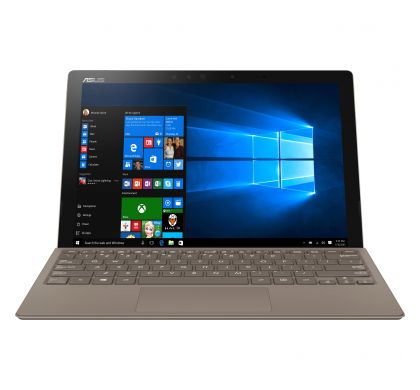 ASUS Transformer 3 Pro T303UA-GN041R 32 cm (12.6") LCD 16:9 2 in 1 Notebook - 2880 x 1620 Touchscreen - Tru2Life, TruVivid Technology - Intel Core i5 (6th Gen) i5-6200U Dual-core (2 Core) 2.30 GHz - 8 GB LPDDR3 - 512 GB SSD - Windows 10 Pro - Hybrid - Icicle Gold FrontMaximum