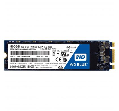 WESTERN DIGITAL Blue S500G1B0A 500 GB 2.5" Internal Solid State Drive
