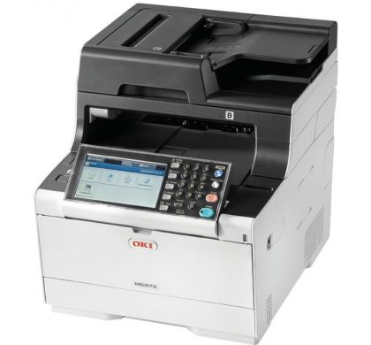 OKI MC500 MC573dn LED Multifunction Printer - Colour - Plain Paper Print - Desktop