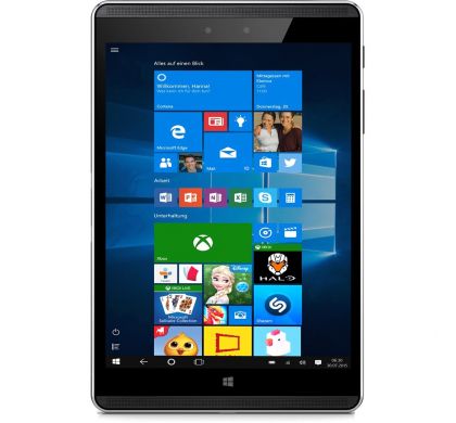 HP Pro Tablet 608 G1 64 GB Tablet - 20 cm (7.9") 4:3 Multi-touch Screen - 2048 x 1536 - BrightView - Intel Atom x5 x5-Z8550 Quad-core (4 Core) 1.44 GHz - 4 GB LPDDR3 - Windows 10 Pro 64-bit - 4G - LTE FrontMaximum