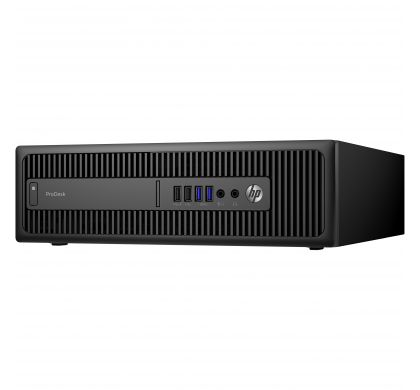 HP Business Desktop ProDesk 600 G2 Desktop Computer - Intel Core i7 (6th Gen) i7-6700 3.40 GHz - 4 GB DDR4 SDRAM - 500 GB HDD - Windows 10 Pro 64-bit - Small Form Factor LeftMaximum