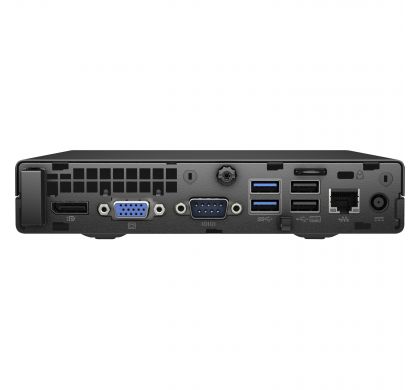 HP Business Desktop ProDesk 400 G2 Desktop Computer - Intel Core i5 (6th Gen) i5-6500T 2.50 GHz - 4 GB DDR4 SDRAM - 128 GB SSD - Windows 10 Pro 64-bit - Desktop Mini RearMaximum