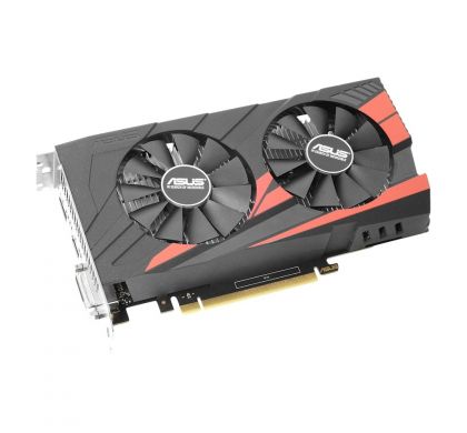ASUS EX-GTX1050-O2G GeForce GTX 1050 Graphic Card - 1.40 GHz Core - 1.52 GHz Boost Clock - 2 GB GDDR5 - PCI Express 3.0 - Dual Slot Space Required