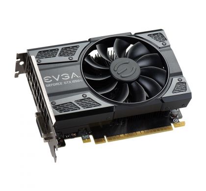 EVGA GeForce 1050 Ti Graphic Card - 1.35 GHz Core - 1.47 GHz Boost Clock - 4 GB GDDR5 - PCI Express 3.0 x16 - Dual Slot Space Required