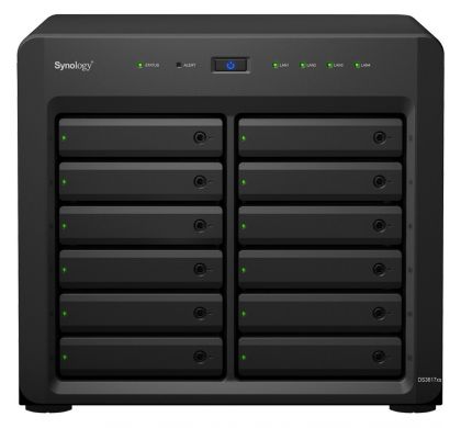 SYNOLOGY DiskStation DS3617xs 12 x Total Bays SAN/NAS Server - Desktop FrontMaximum
