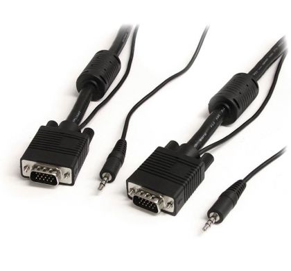 STARTECH .com VGA A/V Cable for Audio/Video Device, Monitor, Projector - 10 m - Shielding - 1 Pack