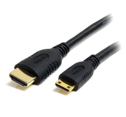 STARTECH .com HDMI A/V Cable for Audio/Video Device, Camera, Cellular Phone, TV - 2 m - Shielding - 1 Pack