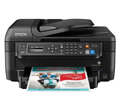 EPSON WorkForce WF-2750 Inkjet Multifunction Printer - Colour - Plain Paper Print - Desktop